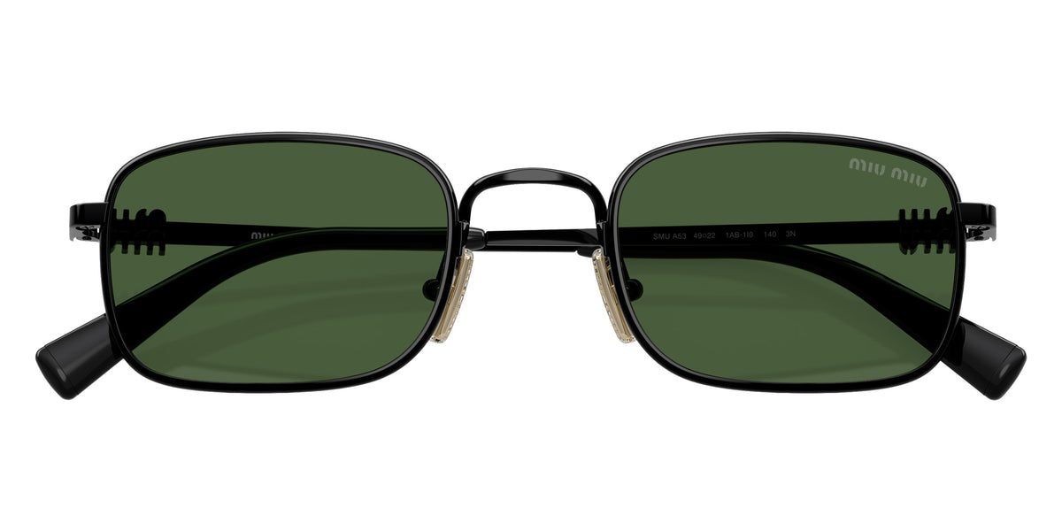 Miu Miu® MU A53S Sunglasses MU A53S 1AB1I0 52 - Black