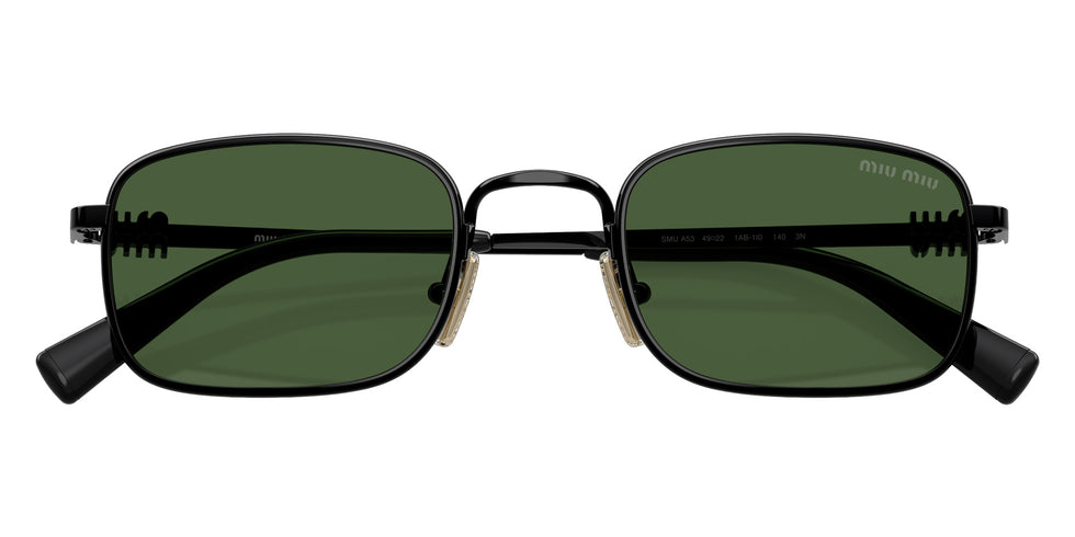 Miu Miu® MU A53S Sunglasses MU A53S 1AB1I0 52 - Black