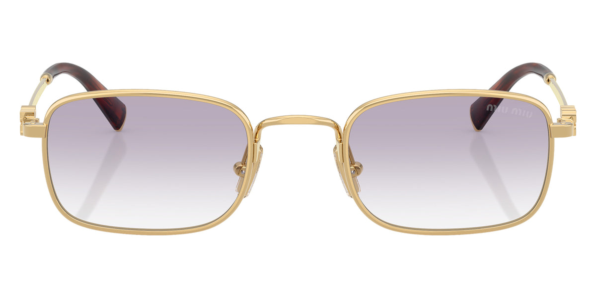 Miu Miu® MU A53S Sunglasses MU A53S 5AK04O 52 - Gold