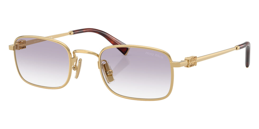 Miu Miu® MU A53S Sunglasses MU A53S 5AK04O 52 - Gold