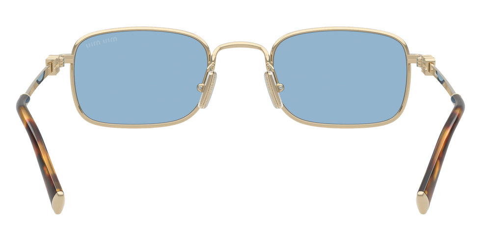 Miu Miu® MU A53S Sunglasses MU A53S ZVN60O 49 - Pale Gold