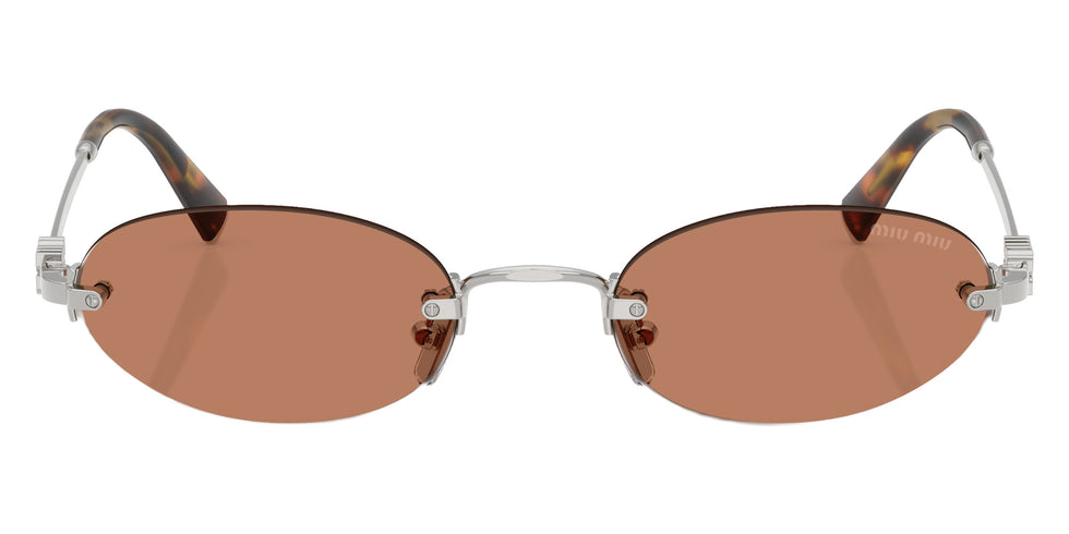 Miu Miu® MU A54S Sunglasses MU A54S 1BC90Q 51 - Silver