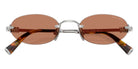 Miu Miu® MU A54S Sunglasses MU A54S 1BC90Q 51 - Silver