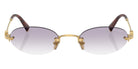 Miu Miu® MU A54S Sunglasses MU A54S 5AK04O 51 - Gold