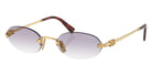 Miu Miu® MU A54S Sunglasses MU A54S 5AK04O 51 - Gold