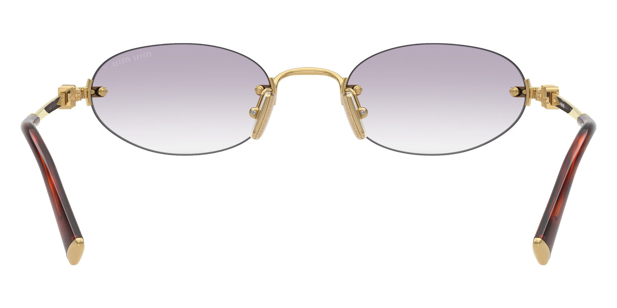 Miu Miu® MU A54S Sunglasses MU A54S 5AK04O 51 - Gold