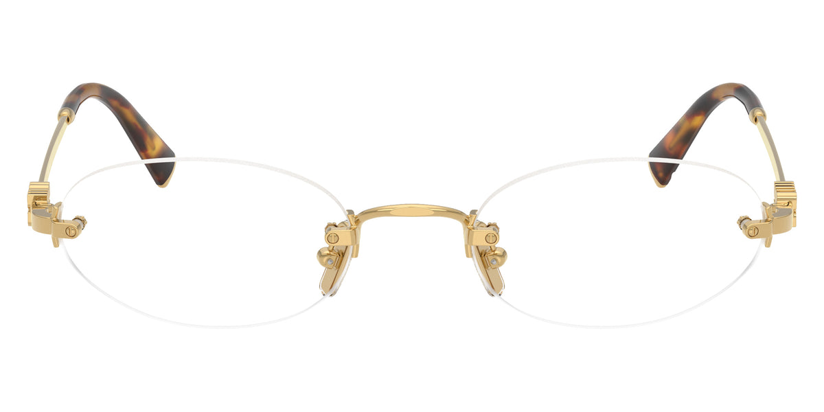 Miu Miu® MU A54S Sunglasses MU A54S 5AK08N 51 - Gold