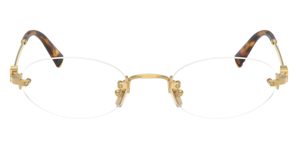Miu Miu® MU A54S Sunglasses MU A54S 5AK08N 51 - Gold