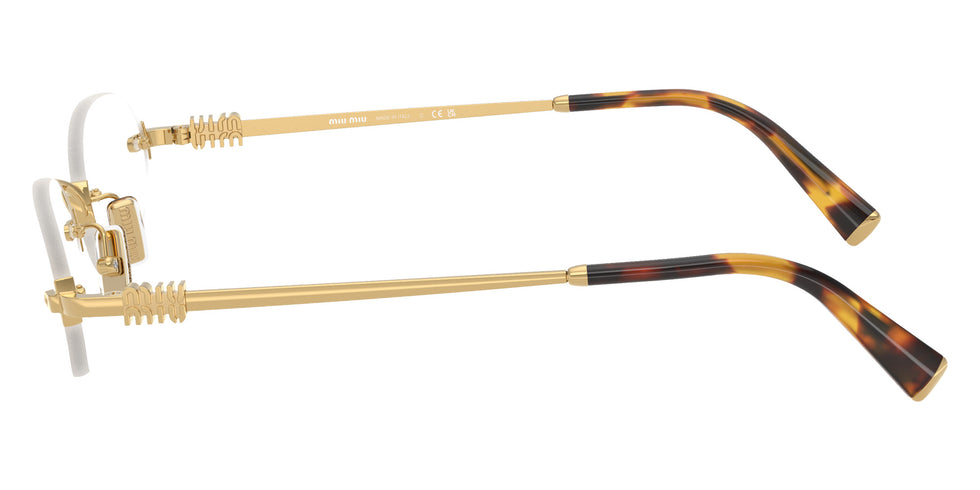 Miu Miu® MU A54S Sunglasses MU A54S 5AK08N 51 - Gold