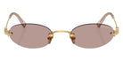 Miu Miu® MU A54S Sunglasses MU A54S 5AK20I 51 - Gold