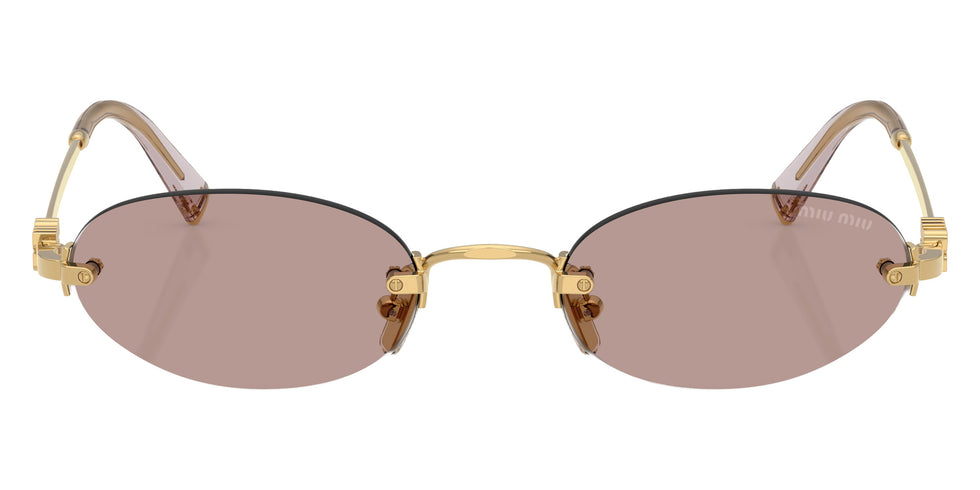 Miu Miu® MU A54S Sunglasses MU A54S 5AK20I 51 - Gold