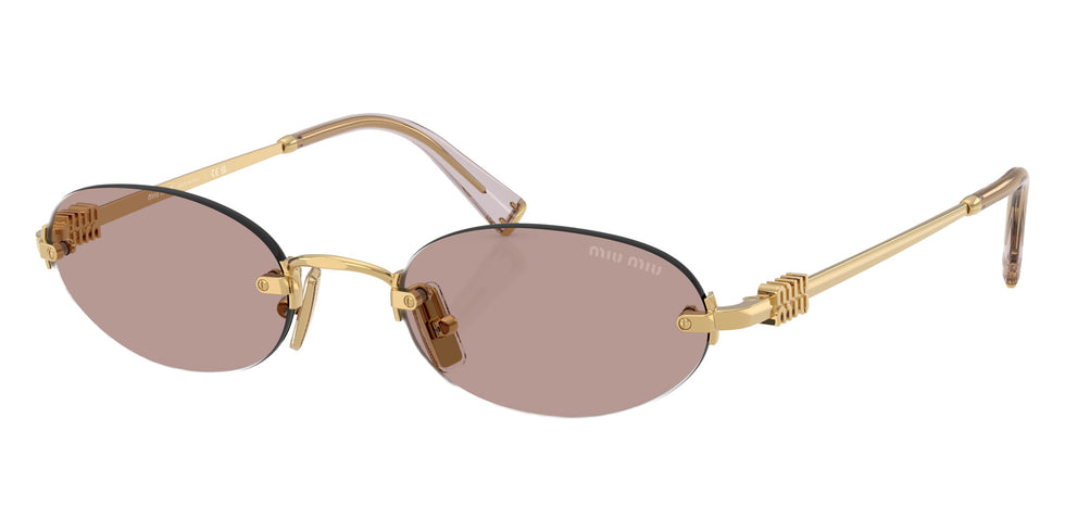 Miu Miu® MU A54S Sunglasses MU A54S 5AK20I 51 - Gold