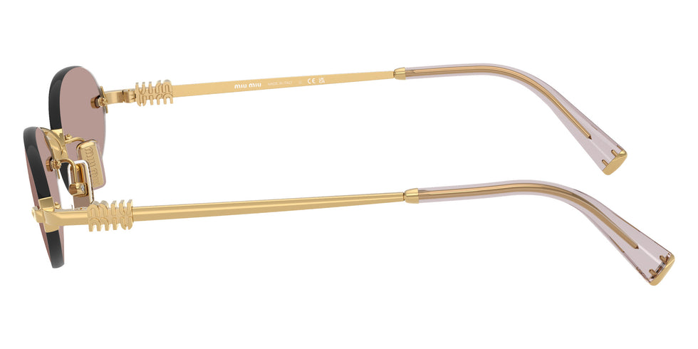 Miu Miu® MU A54S Sunglasses MU A54S 5AK20I 51 - Gold
