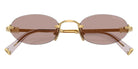 Miu Miu® MU A54S Sunglasses MU A54S 5AK20I 51 - Gold