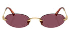 Miu Miu® MU A54S Sunglasses MU A54S 5AK20Y 51 - Gold