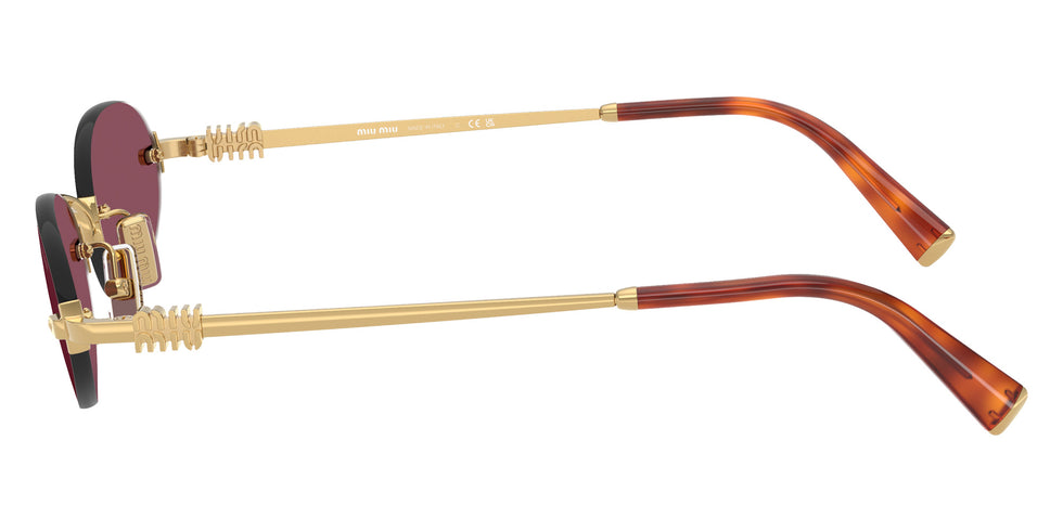 Miu Miu® MU A54S Sunglasses MU A54S 5AK20Y 51 - Gold