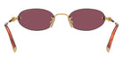 Miu Miu® MU A54S Sunglasses MU A54S 5AK20Y 51 - Gold