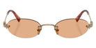 Miu Miu® MU A54S Sunglasses MU A54S 7OE90X 51 - Brass