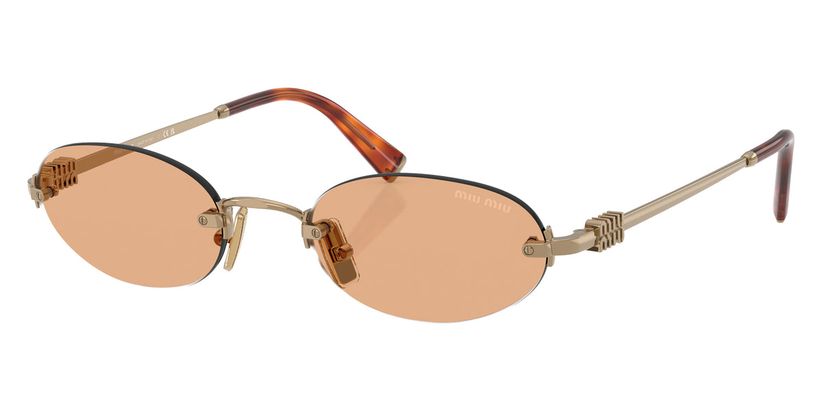 Miu Miu® MU A54S Sunglasses MU A54S 7OE90X 51 - Brass