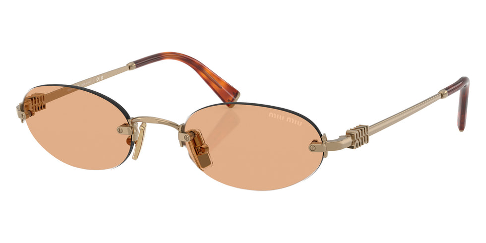 Miu Miu® MU A54S Sunglasses MU A54S 7OE90X 51 - Brass