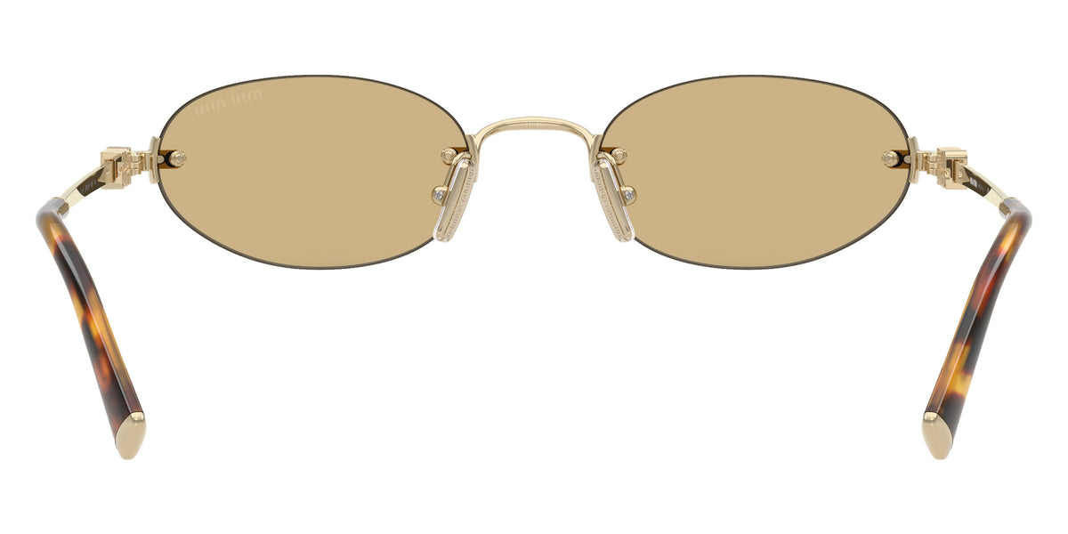 Miu Miu® MU A54S Sunglasses MU A54S ZVN10R 51 - Pale Gold