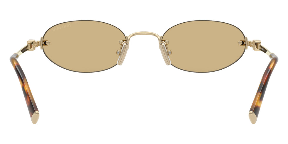Miu Miu® MU A54S Sunglasses MU A54S ZVN10R 51 - Pale Gold