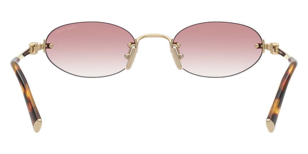 Miu Miu® MU A54S Sunglasses MU A54S ZVN70O 51 - Pale Gold