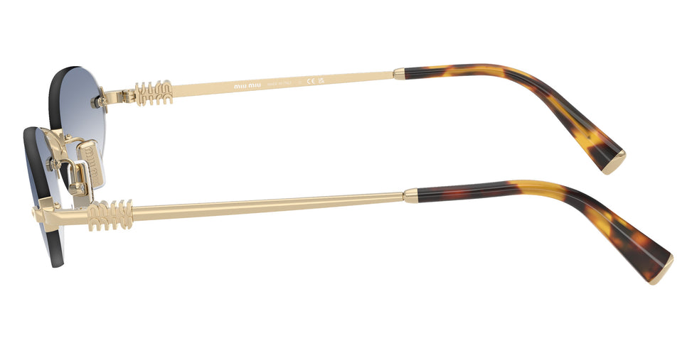 Miu Miu® MU A54S Sunglasses MU A54S ZVN80O 51 - Pale Gold