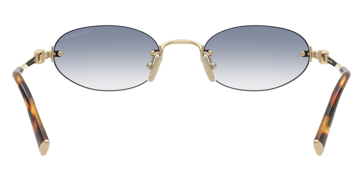 Miu Miu® MU A54S Sunglasses MU A54S ZVN80O 51 - Pale Gold