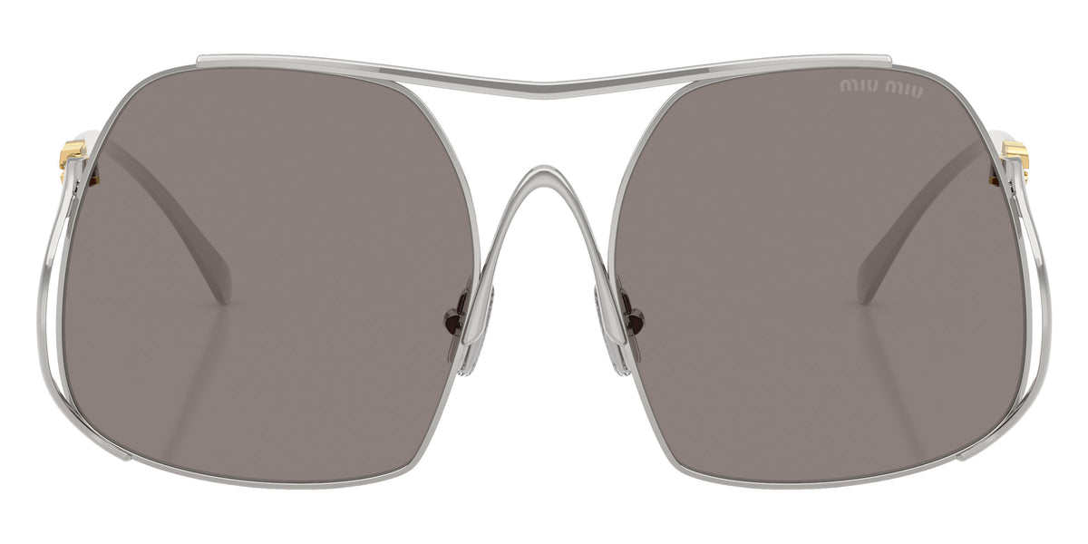 Miu Miu® MU A55S Sunglasses MU A55S 1BC80Q 57 - Silver