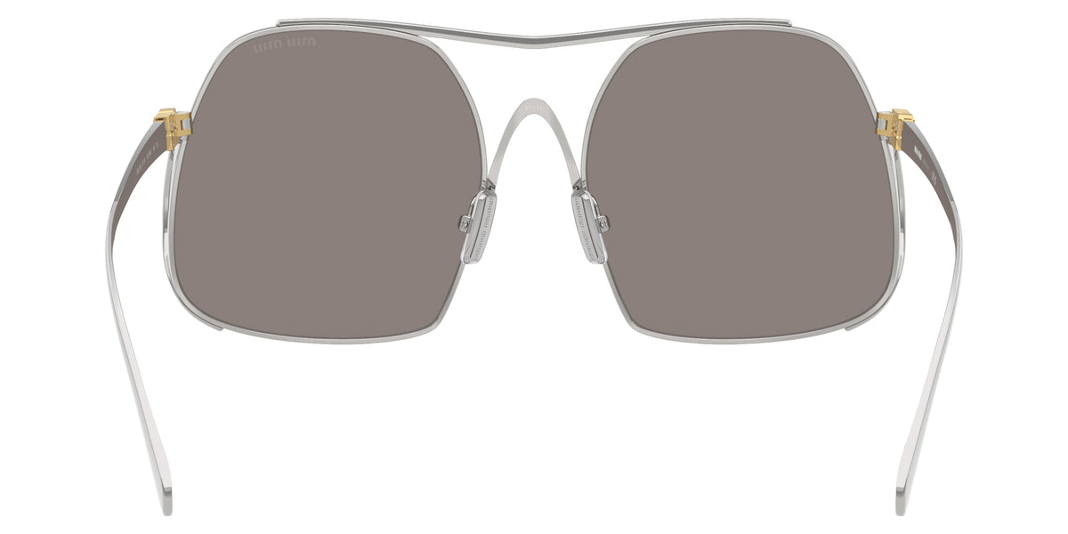 Miu Miu® MU A55S Sunglasses MU A55S 1BC80Q 57 - Silver