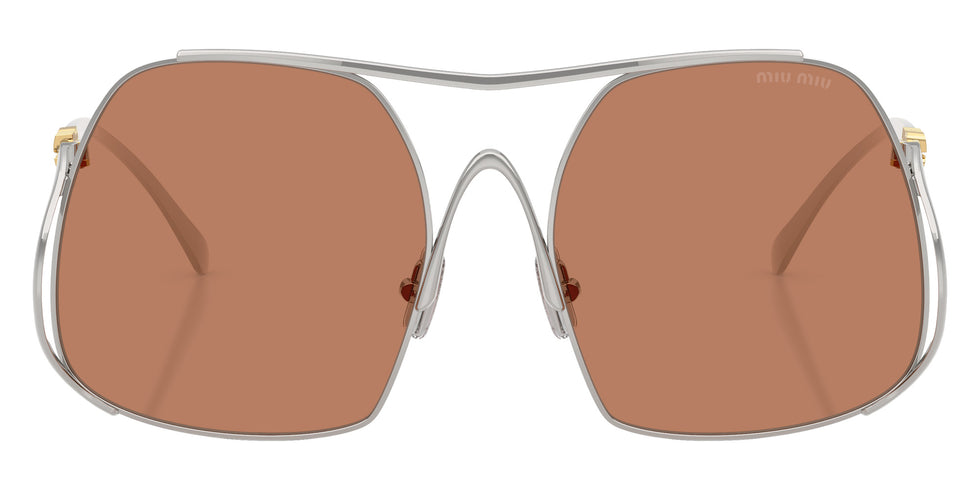 Miu Miu® MU A55S Sunglasses MU A55S 1BC90Q 57 - Silver