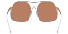 Miu Miu® MU A55S Sunglasses MU A55S 1BC90Q 57 - Silver