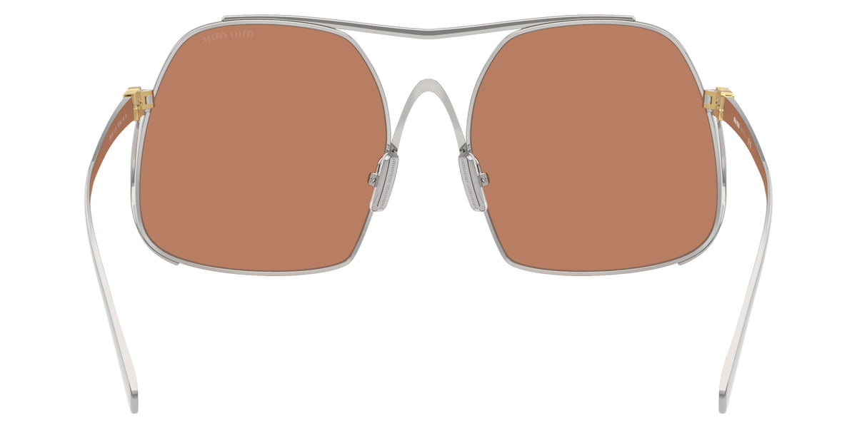 Miu Miu® MU A55S Sunglasses MU A55S 1BC90Q 57 - Silver
