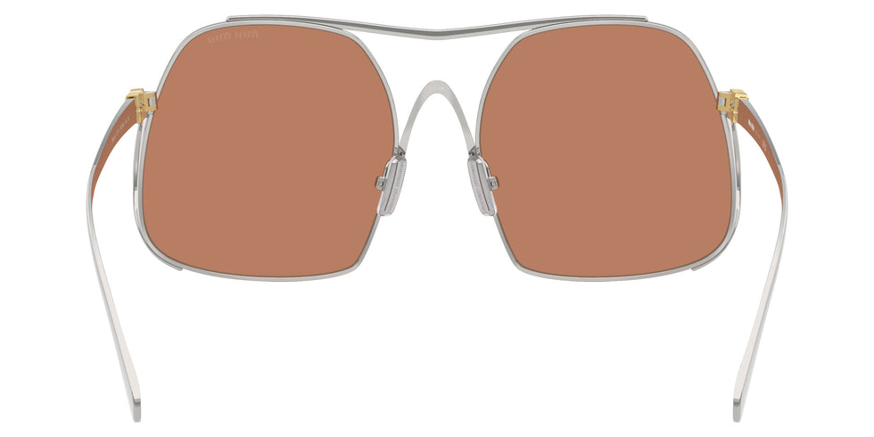 Miu Miu® MU A55S Sunglasses MU A55S 1BC90Q 57 - Silver