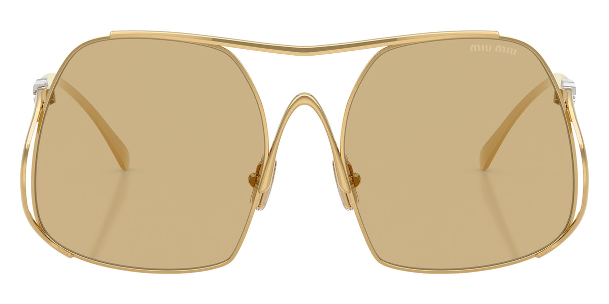 Miu Miu® MU A55S Sunglasses MU A55S 5AK10R 57 - Gold