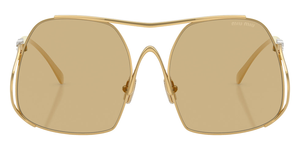 Miu Miu® MU A55S Sunglasses MU A55S 5AK10R 57 - Gold