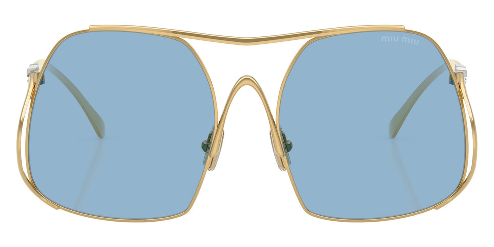 Miu Miu® MU A55S Sunglasses MU A55S 5AK30U 57 - Gold