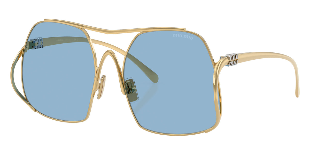 Miu Miu® MU A55S Sunglasses MU A55S 5AK30U 57 - Gold