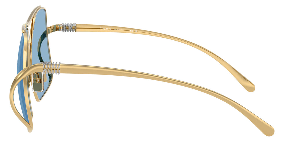 Miu Miu® MU A55S Sunglasses MU A55S 5AK30U 57 - Gold