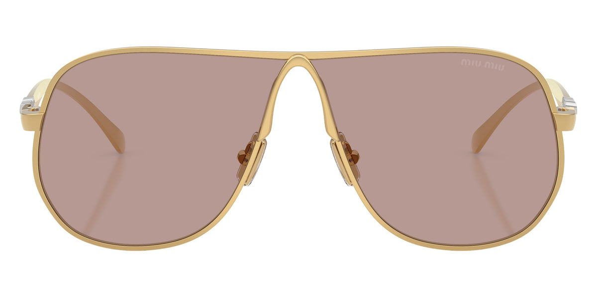 Miu Miu® MU A56S Sunglasses MU A56S 5AK20I 66 - Gold