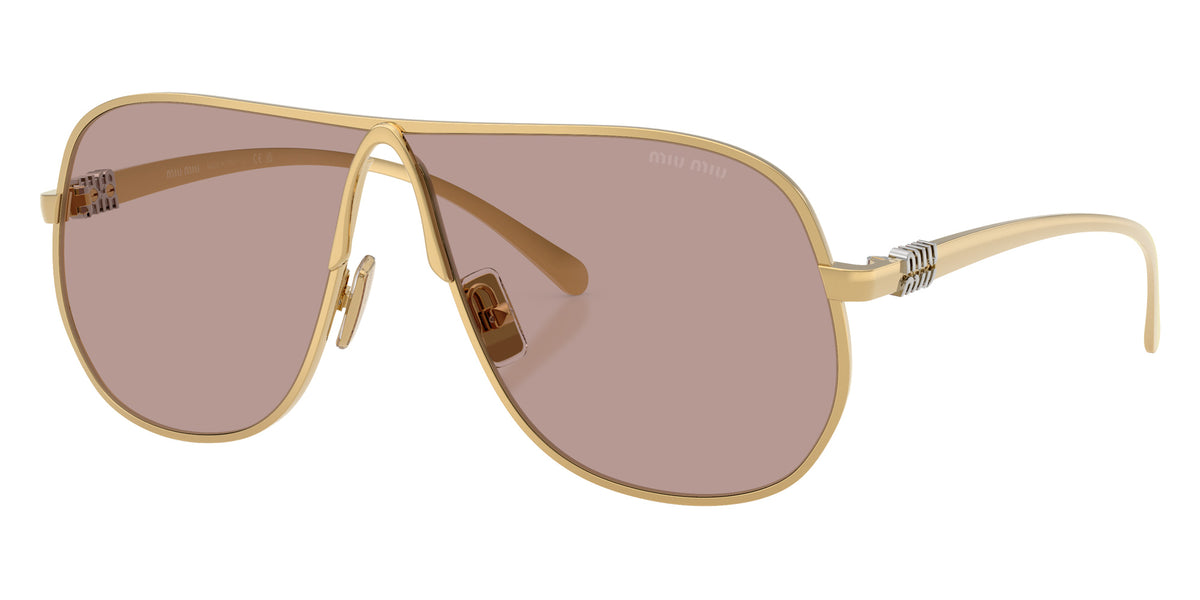 Miu Miu® MU A56S Sunglasses MU A56S 5AK20I 66 - Gold