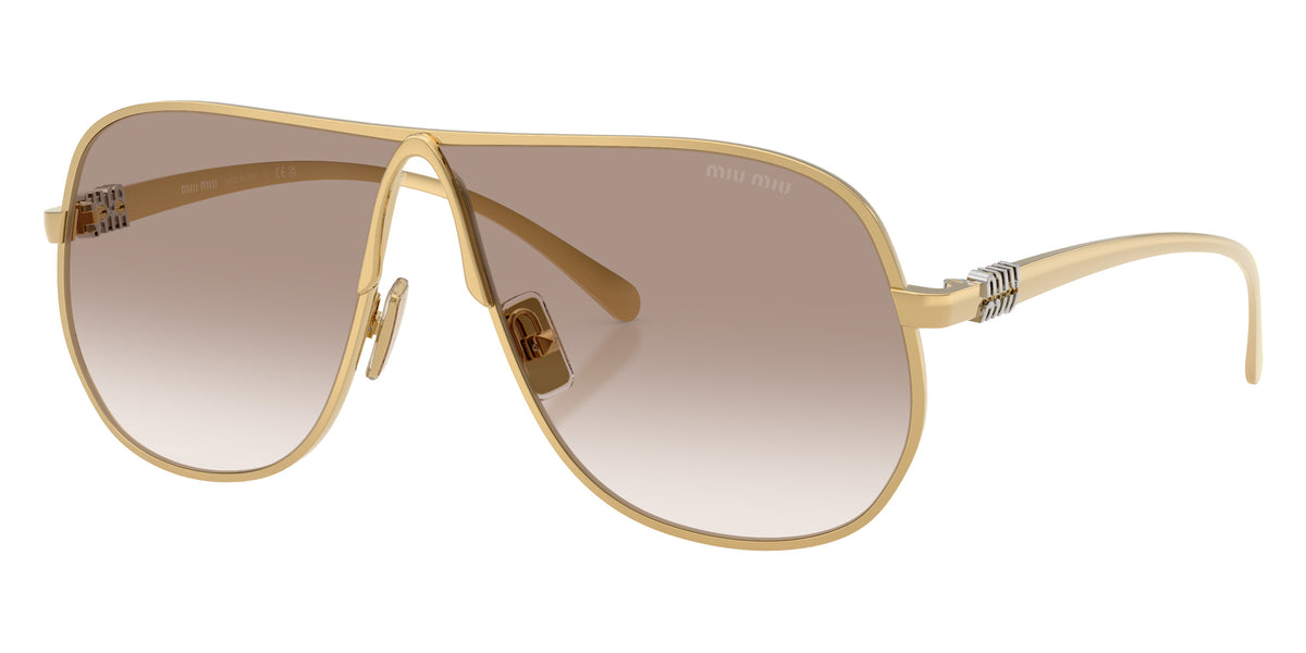 Miu Miu® MU A56S Sunglasses MU A56S 5AK90L 66 - Gold