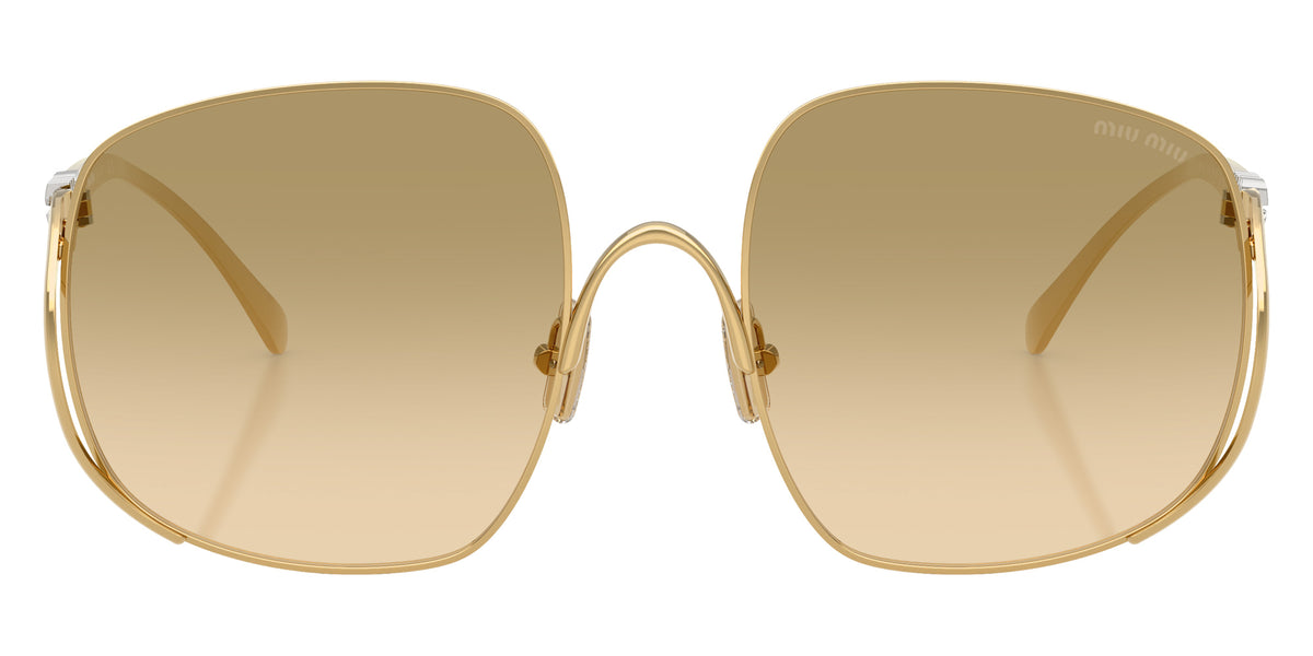 Miu Miu® MU A57S Sunglasses MU A57S 5AK20S 57 - Gold