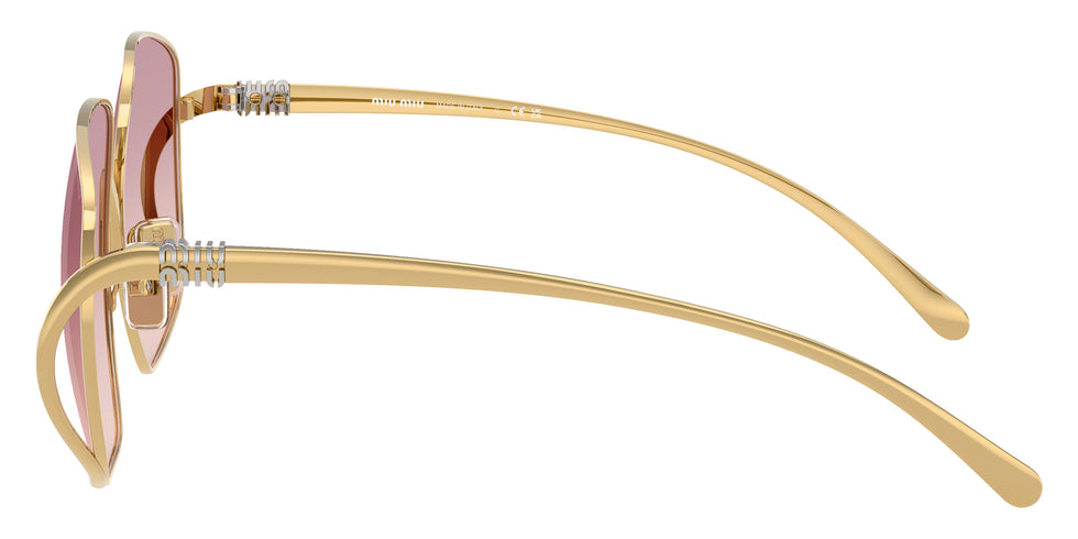 Miu Miu® MU A57S Sunglasses MU A57S 5AK40S 57 - Gold