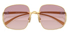 Miu Miu® MU A57S Sunglasses MU A57S 5AK40S 57 - Gold