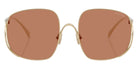 Miu Miu® MU A57S Sunglasses MU A57S ZVN90Q 57 - Pale Gold