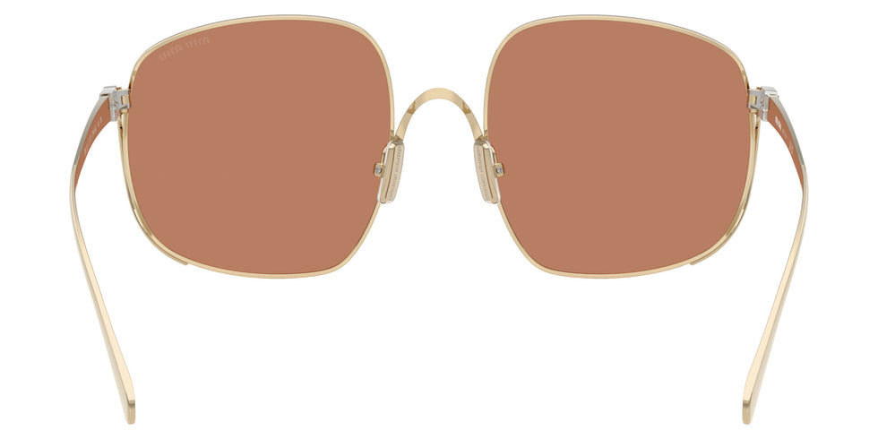 Miu Miu® MU A57S Sunglasses MU A57S ZVN90Q 57 - Pale Gold