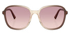 Miu Miu® MU B01SF Sunglasses MU B01SF 25G40S 58 - Brown Transparent
