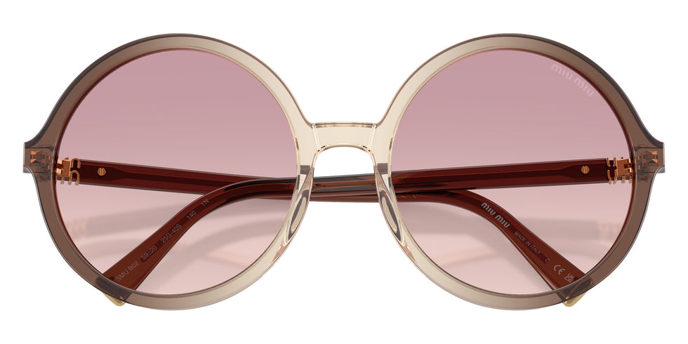 Miu Miu® MU B02S Sunglasses MU B02S 25G40S 59 - Brown
